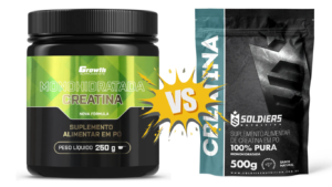 Creatina Growth ou Creatina Soldiers
