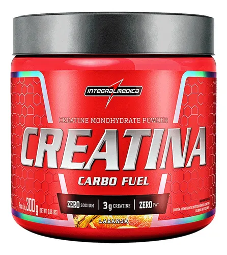Creatina Carbo Fuel Laranja 300g Integralmédica