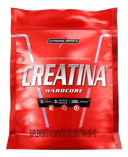 Creatina 100% Pura Pouch 1Kg Integralmédica
